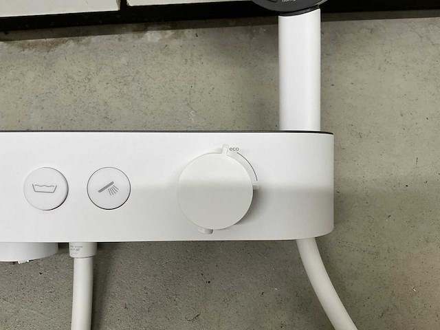 Hansgrohe - pulsify - badthermostaat met handdouche mat wit - afbeelding 10 van  12