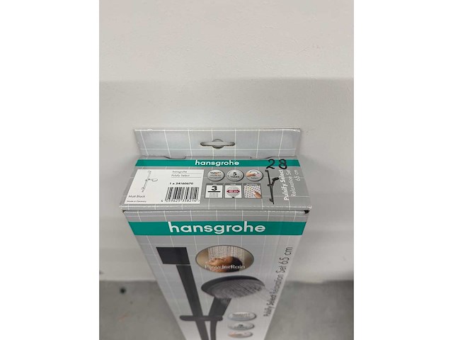 Hansgrohe - pulsify select relaxation set 65 cm - 24160670 - complete doucheset met glijstang - afbeelding 2 van  2