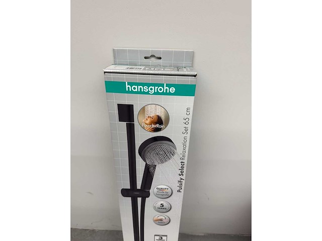 Hansgrohe - pulsify select relaxation set 65 cm - 24160670 - complete doucheset met glijstang - afbeelding 3 van  6