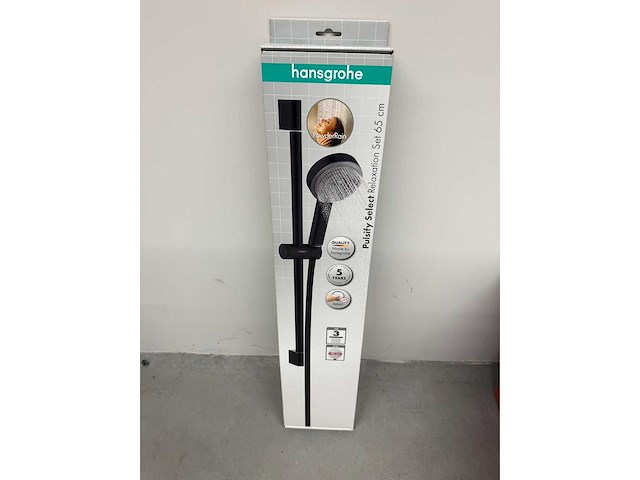 Hansgrohe - pulsify select relaxation set 65 cm - 24160670 - complete doucheset met glijstang - afbeelding 4 van  6