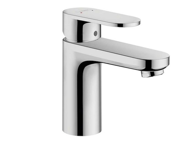 Hansgrohe - vernis blend 100 - - wastafelmengkraan met metalen pop-up afvoergarnituur - afbeelding 1 van  7