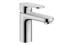Hansgrohe - vernis blend 100 - - wastafelmengkraan met metalen pop-up afvoergarnituur - afbeelding 1 van  7