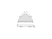 Hansgrohe addstoris 41741670 hoek zeepkorf - afbeelding 2 van  4