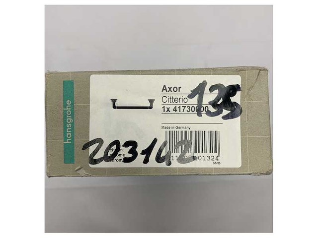 Hansgrohe axor 41730000 bathroom grab bar 280 mm chrome - afbeelding 5 van  5