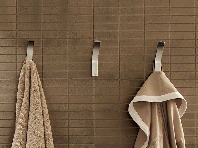 Hansgrohe axor 42801820 haak geborsteld nikkel (3x) - afbeelding 1 van  2
