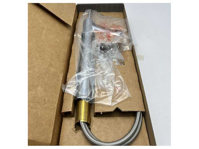 Hansgrohe axor stainless steel single lever high rise mixer tab - 10129000 - afbeelding 2 van  5