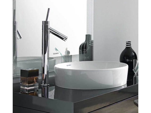 Hansgrohe axor stainless steel single lever high rise mixer tab - 10129000 - afbeelding 5 van  5