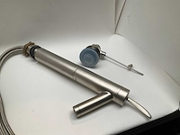 Hansgrohe axor starck 1002081 wastafelkraan hoog satin inox met waste - afbeelding 4 van  13