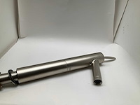 Hansgrohe axor starck 1002081 wastafelkraan hoog satin inox met waste - afbeelding 8 van  13