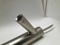 Hansgrohe axor starck 1002081 wastafelkraan hoog satin inox met waste - afbeelding 11 van  13