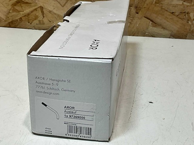 Hansgrohe axor uno uitloop 160mm chroom - afbeelding 2 van  3