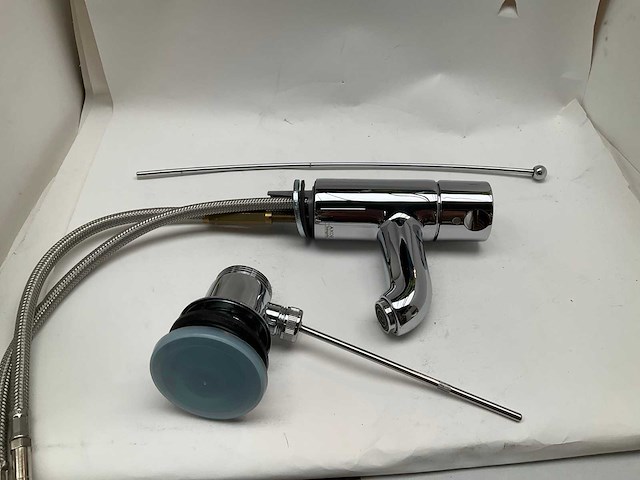Hansgrohe axor uno wastafelkraan met waste - afbeelding 2 van  8