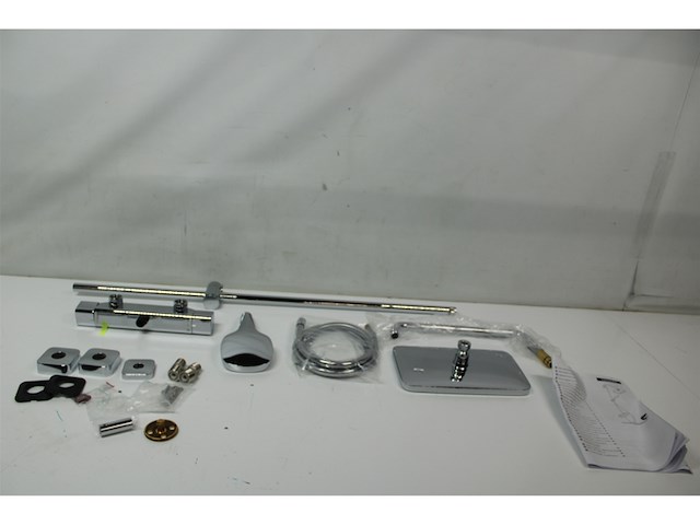 Hansgrohe croma e280 showerpipe: met douchekraan thermostatisch m. 1jet hoofddouche chroom - afbeelding 5 van  6