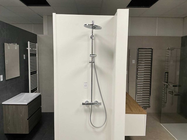 Hansgröhe crometta regendouche, met airpower. thermostaat kraan serie cl1001 - afbeelding 1 van  4