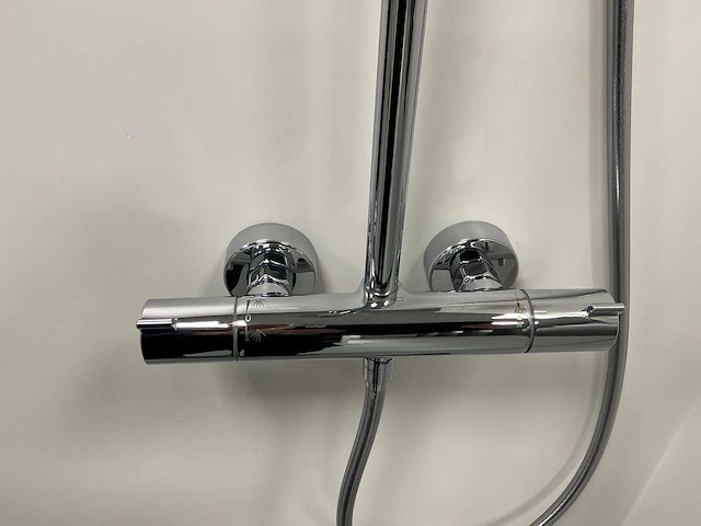 Hansgröhe crometta regendouche, met airpower. thermostaat kraan serie cl1001 - afbeelding 2 van  4