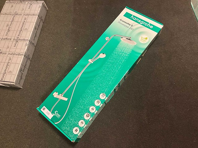 Hansgrohe crometta s 240 1jet showerpipe regendouche - afbeelding 3 van  4