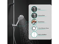 Hansgrohe doucheset crometta vario 2 standen chroom - afbeelding 4 van  5