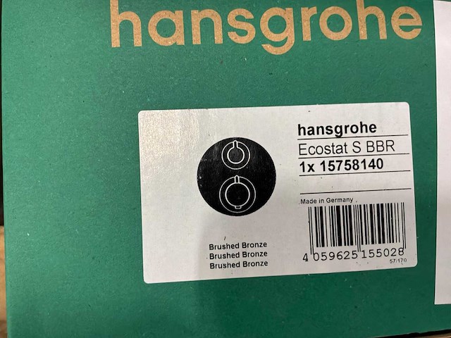 Hansgrohe ecostat s bbr 15758140 douche garnituur (2x) - afbeelding 4 van  4