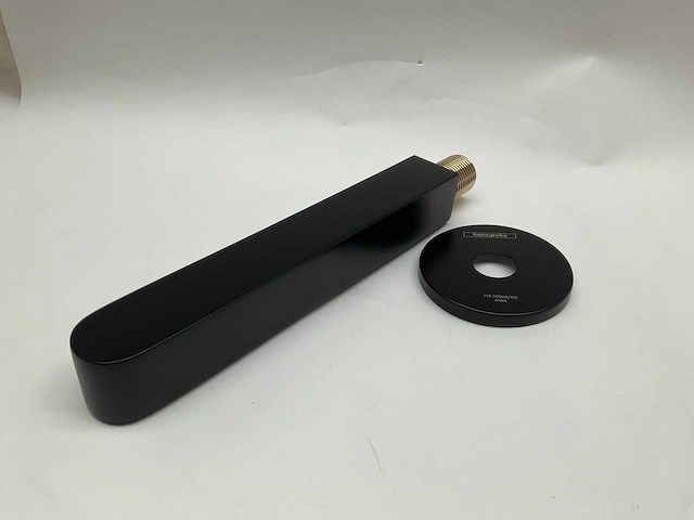 Hansgrohe finoris baduitloop mat zwart 76410670 - afbeelding 4 van  7