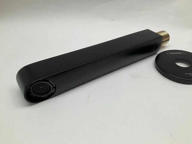 Hansgrohe finoris baduitloop mat zwart 76410670 - afbeelding 7 van  7