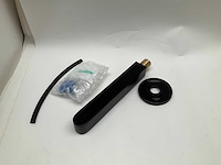 Hansgrohe finoris baduitloop mat zwart 76410670 - afbeelding 3 van  7