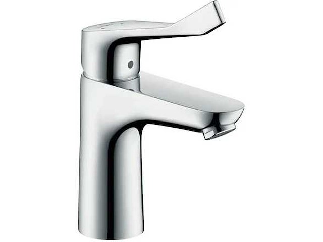 Hansgrohe focus 1-greeps wastafelmengkraan 100 met verlengde greep - afbeelding 2 van  3