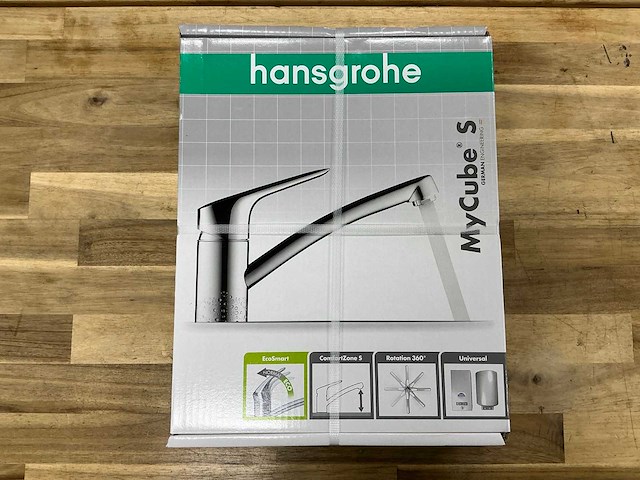 Hansgrohe keukenmengkraan mycube s - afbeelding 1 van  4