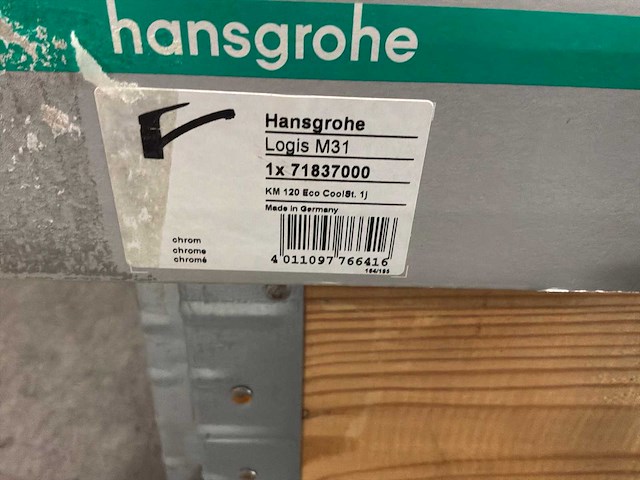 Hansgrohe logis m31 badkraan (2x) - afbeelding 3 van  3