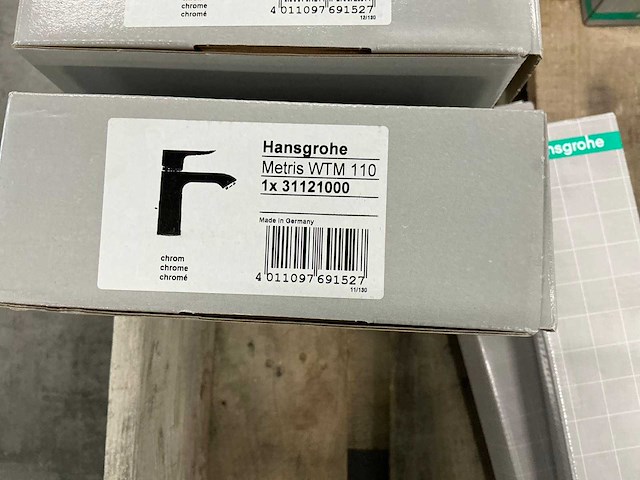 Hansgrohe metris wastafelkraan - afbeelding 2 van  4