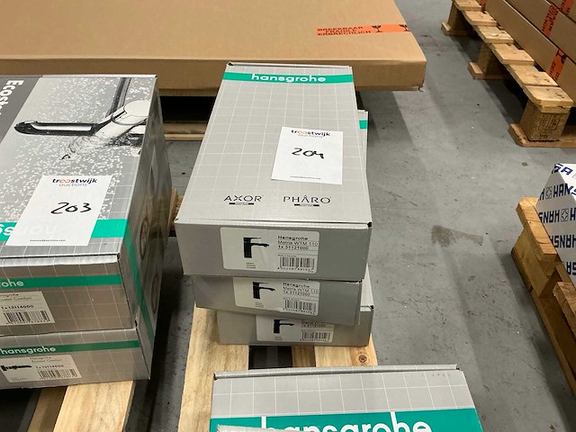 Hansgrohe metris wtm110 wastafelkraan (3x) - afbeelding 2 van  2