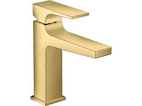 Hansgrohe metropol wastafelkraan met afvoergarnituur goud - afbeelding 1 van  4