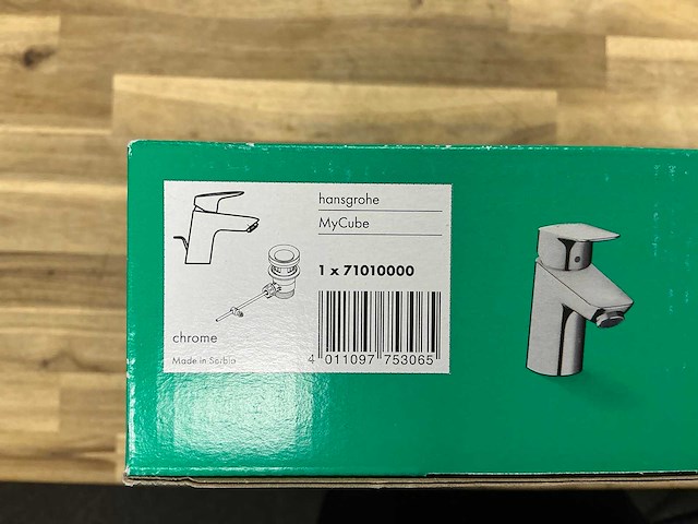 Hansgrohe mycube m wastafelmengkraan - afbeelding 2 van  4