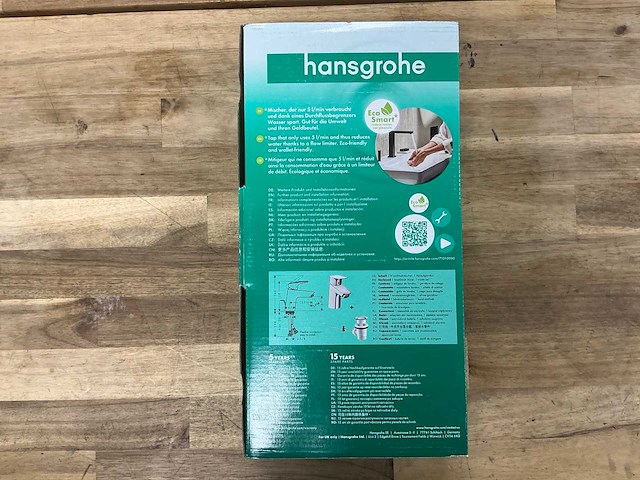 Hansgrohe mycube m wastafelmengkraan - afbeelding 3 van  4
