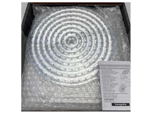 Hansgrohe raindance air chrome marine shower head 310 mm 27477000 ? durable, water-saving, wide spray - afbeelding 1 van  7