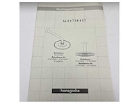 Hansgrohe raindance air chrome marine shower head 310 mm 27477000 ? durable, water-saving, wide spray - afbeelding 5 van  7