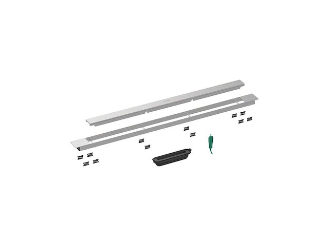 Hansgrohe raindrain match plus fs 120cm wand douchegoot basiselement - afbeelding 2 van  5