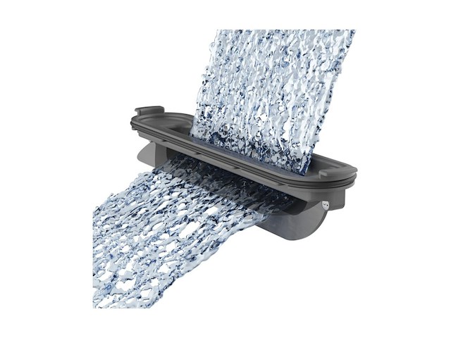 Hansgrohe raindrain rock douchegoot 1000 met rooster rvs - afbeelding 4 van  4