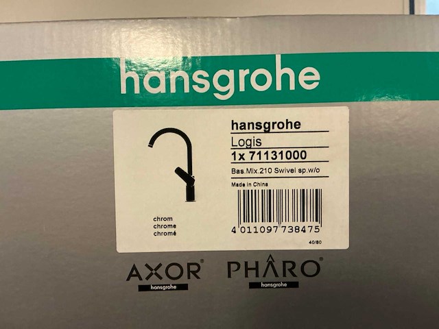 Hansgrohe sanitair accessoire (8x) - afbeelding 3 van  9