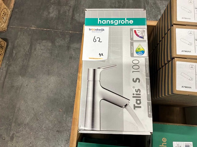Hansgrohe talis s 100 72023000 badkraan (4x) - afbeelding 1 van  3