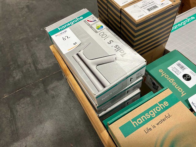 Hansgrohe talis s 100 72023000 badkraan (4x) - afbeelding 2 van  3