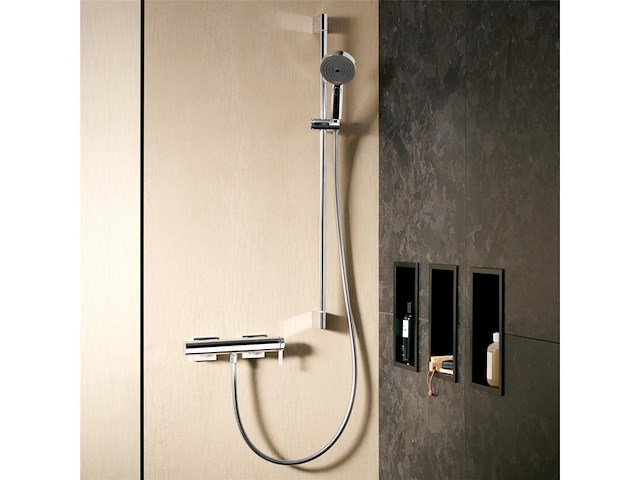 Hansgrohe tecturis e ngreeps douchekraan opbouw chroom - afbeelding 2 van  6