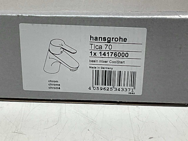Hansgrohe tica 70 wastafelmengkraan - afbeelding 4 van  4
