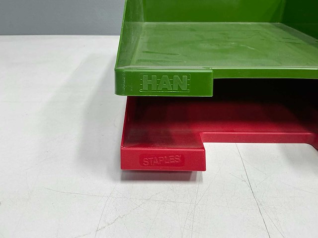 Han/staples/123inkt brieven bakken (100x) - afbeelding 1 van  1
