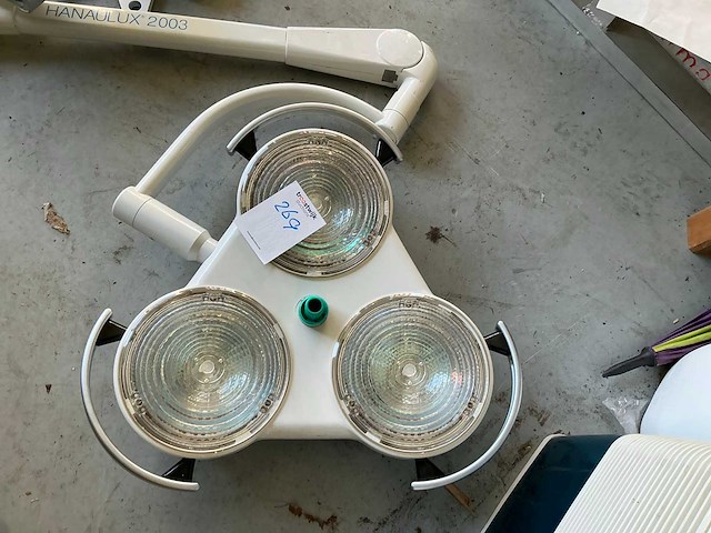 Hanualux 2003 operatielamp (3x) - afbeelding 2 van  6