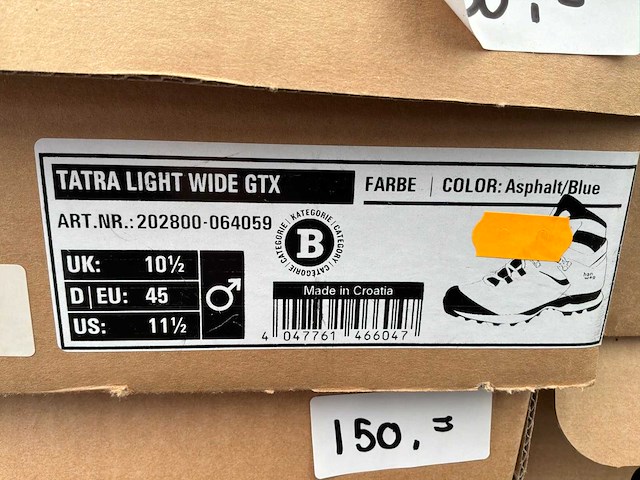 Hanwag tatra light wide wandelschoen (3x) - afbeelding 3 van  5