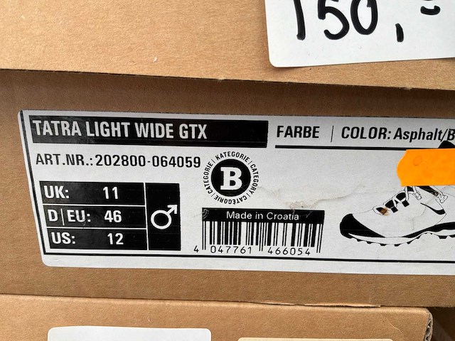 Hanwag tatra light wide wandelschoen (4x) - afbeelding 4 van  6