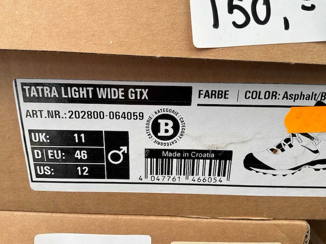 Hanwag tatra light wide wandelschoen (4x) - afbeelding 4 van  6