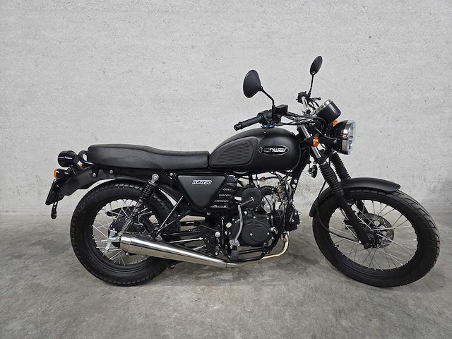 Hanway - bromfiets - raw50 caferacer - 4t 45km uitvoering fnh47j - afbeelding 3 van  10