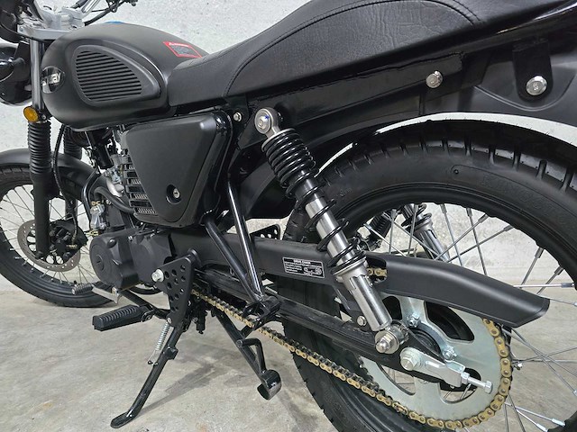 Hanway - bromfiets - raw50 caferacer - 4t 45km uitvoering fnh47j - afbeelding 6 van  10