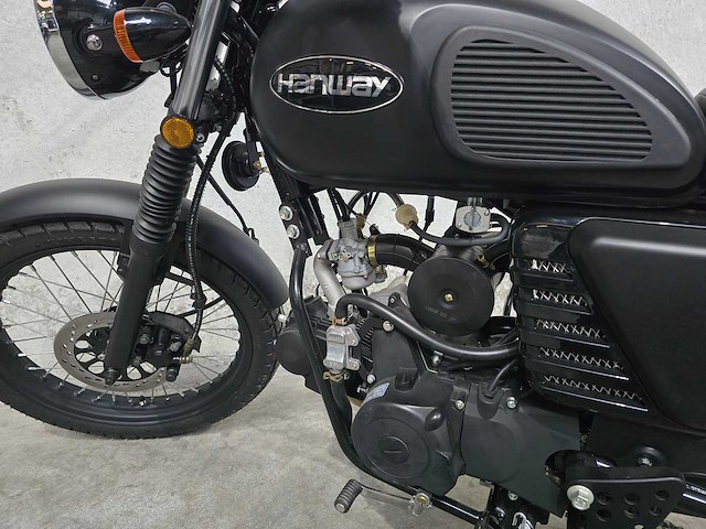 Hanway - bromfiets - raw50 caferacer - 4t 45km uitvoering fnh47j - afbeelding 7 van  10